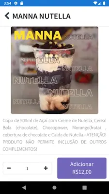 MannAçaí android App screenshot 3